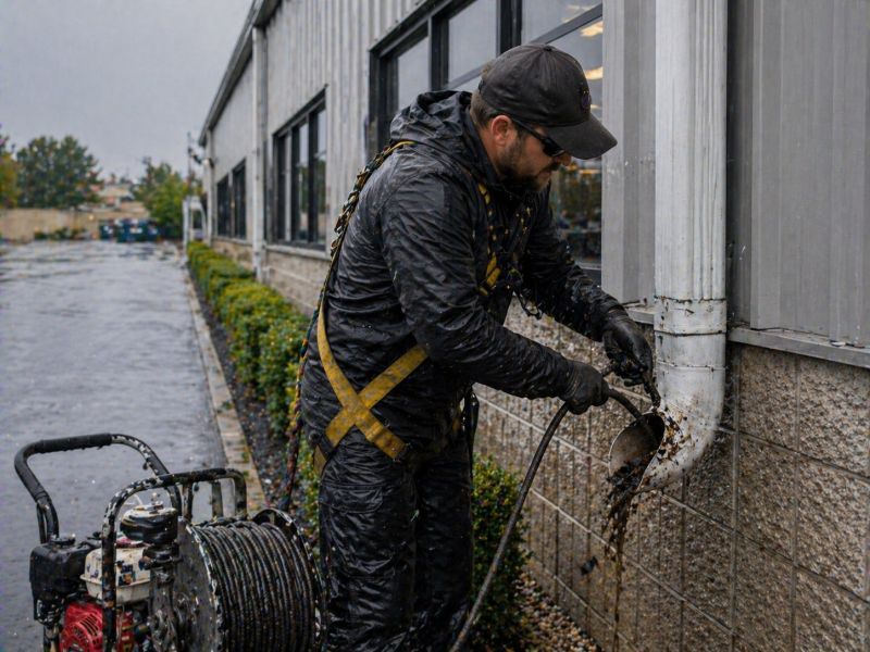 Commercial Gutter Cleaning in Roseville, CA