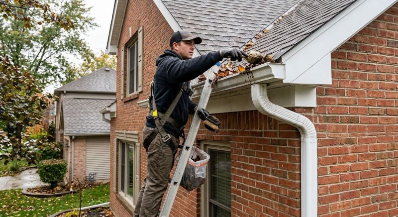 Gutter Downspout Unclogging in Monmouth County, NJ