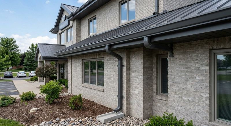 Church Downspout Installation in Clarksville, TN