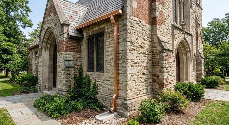 Commercial Downspout Service in Clarksville, TN