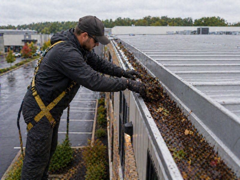 Commercial Gutter Maintenance in Roseville, CA