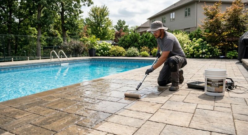 Concrete Patio Sealing in Puyallup, WA