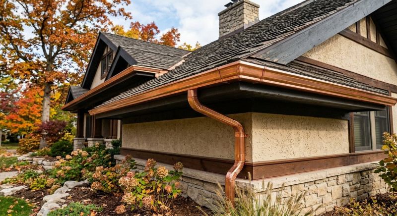 Copper Gutter Installation in Clarksville, TN