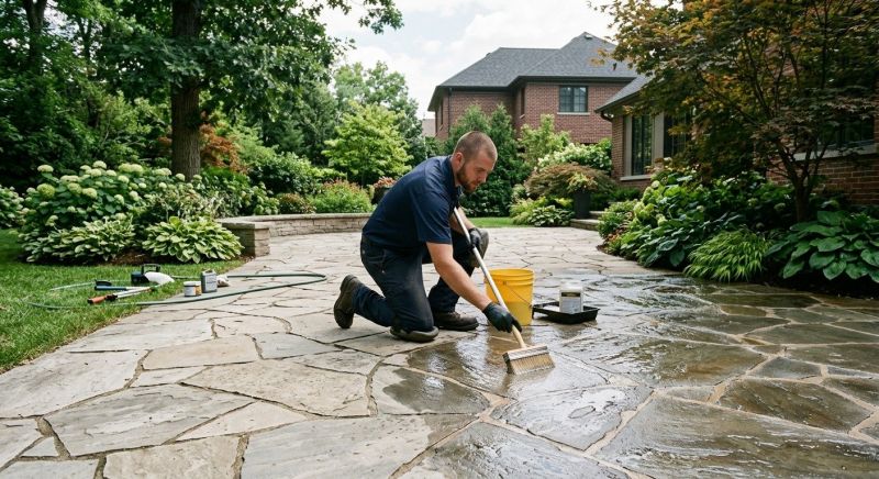 Courtyard Sealing in Puyallup, WA
