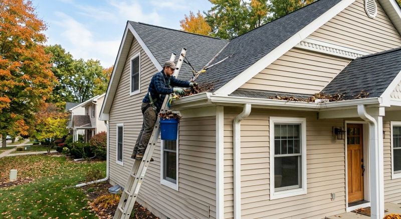 Gutter Cleaning in Fredericksburg, VA