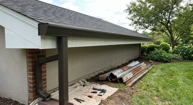 Metal Downspout Installation in Sacramento, CA