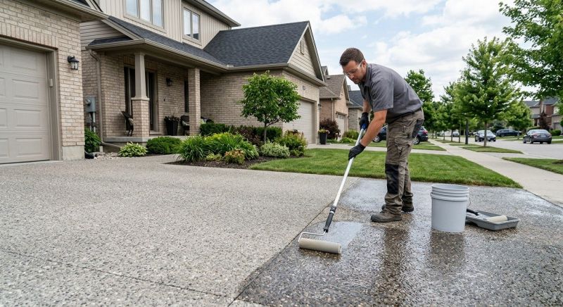 Paver Driveway Sealing in Redmond, WA