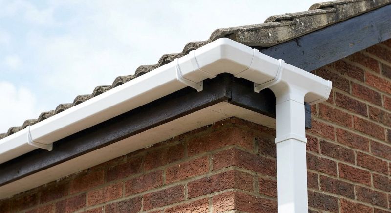 Plastic Downspout Installation in Longmont, CO
