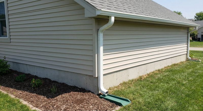 Pvc Downspout Installation in Longmont, CO