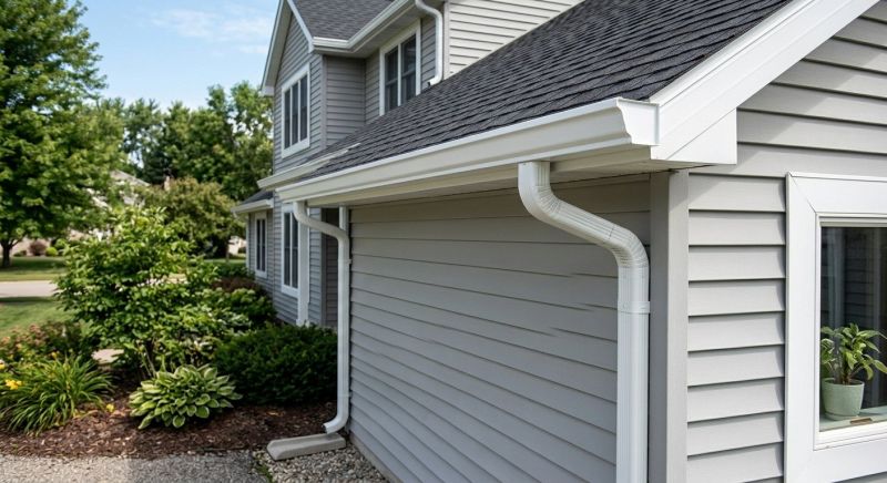 Vinyl Gutters Installation in Longmont, CO