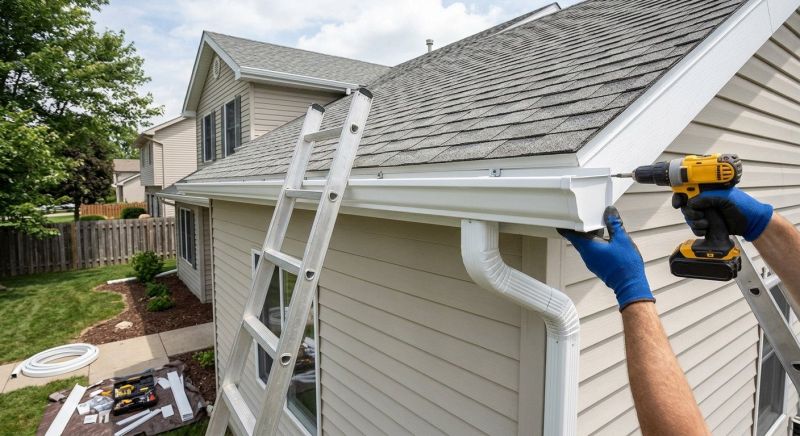 Vinyl Gutters Installation in Clarksville, TN